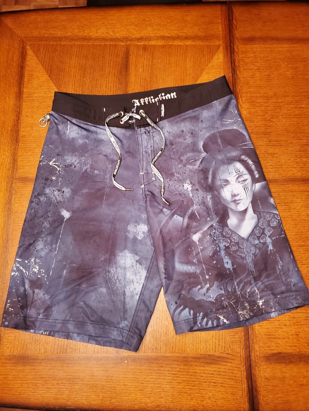 Y2K Affliction Swim Trunks